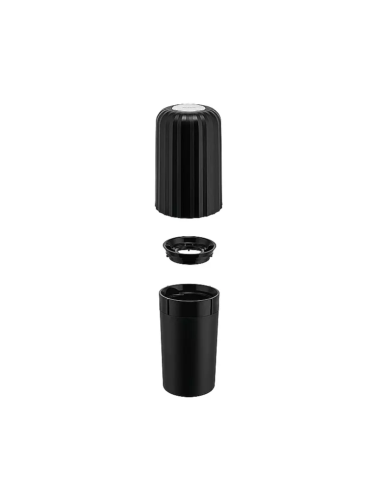 ALESSI | Kapselcrusher PLISSE Nero |