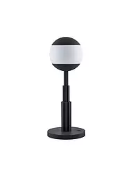 ALESSI | Lampada da tavolo Aldo Rossi Alluminio Grigio Vetro | Nero