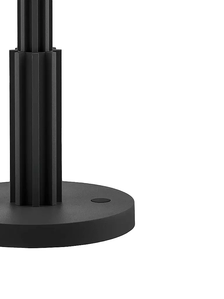 ALESSI | Lampada da tavolo Aldo Rossi Alu Nero Vetro | Nero