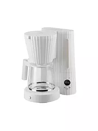 ALESSI | Filterkaffeemaschine Plissé 1,5l Nero | Bianco
