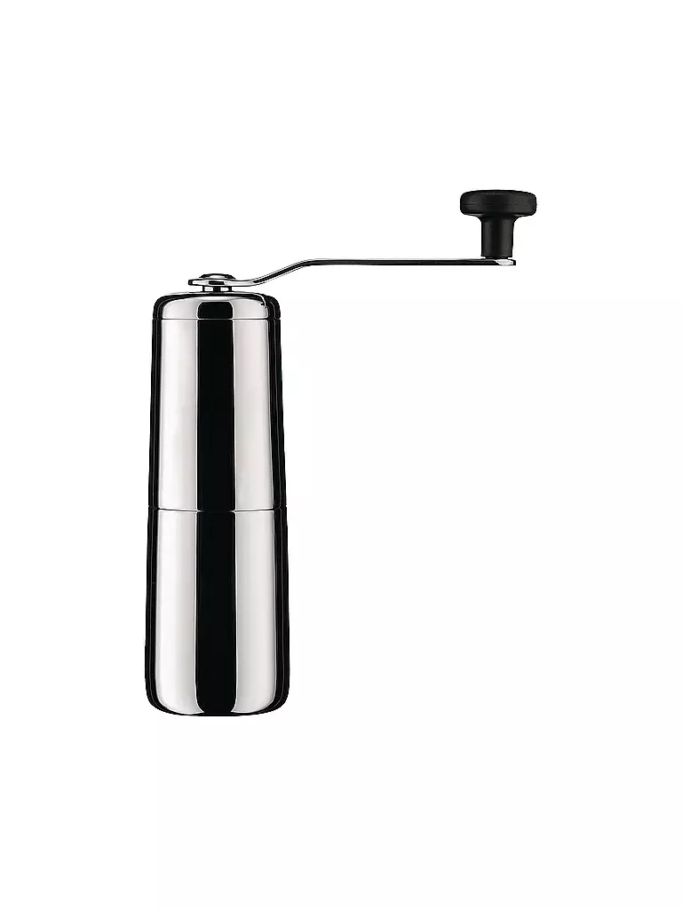 ALESSI | Macinacaffè SLOW COFFEE 21,5cm acciaio inossidabile | Argento