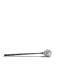 ALESSI | Miele "Acacia" | Argento