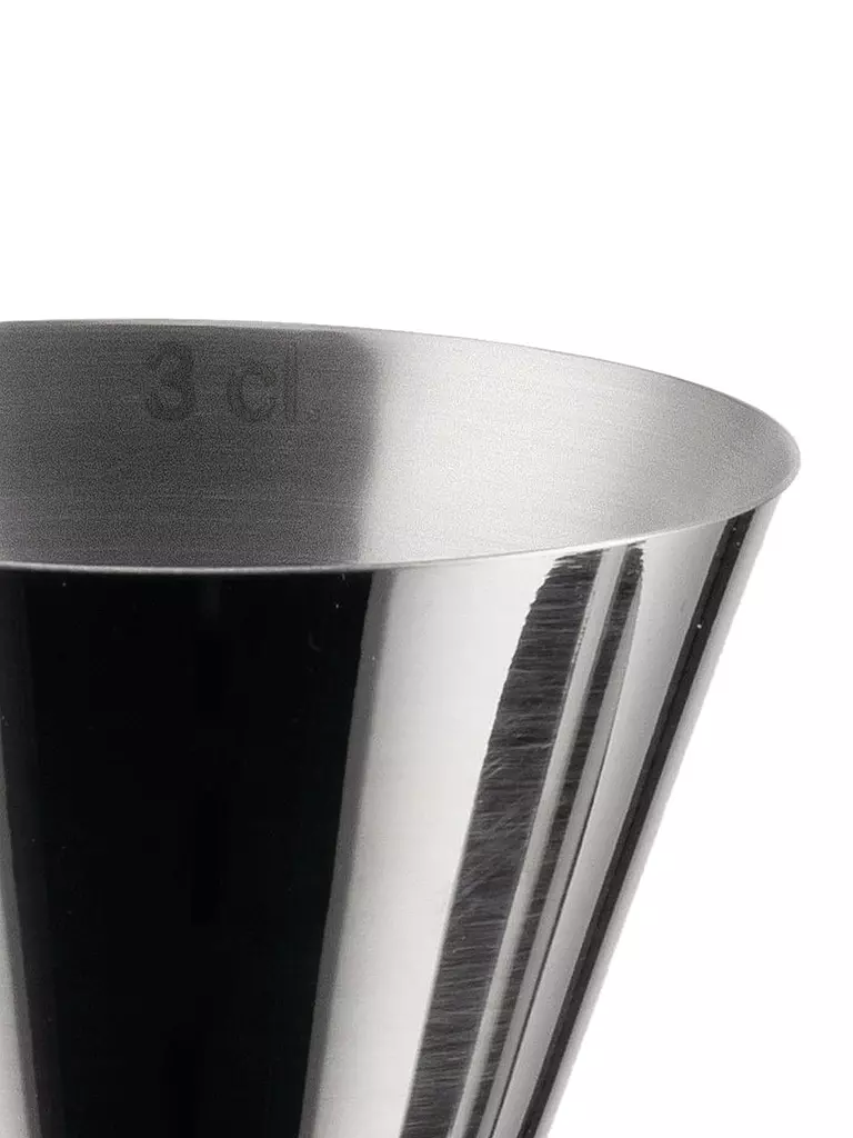 ALESSI | Misurino da bar Quadri Combo Jigger acciaio inox |