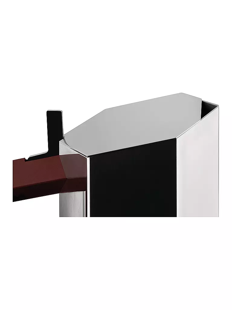 ALESSI | Moka MENHIR 3 tazze in acciaio inox | Argento