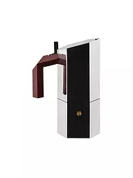 ALESSI | Moka MENHIR 6 tazze in acciaio inox | Argento