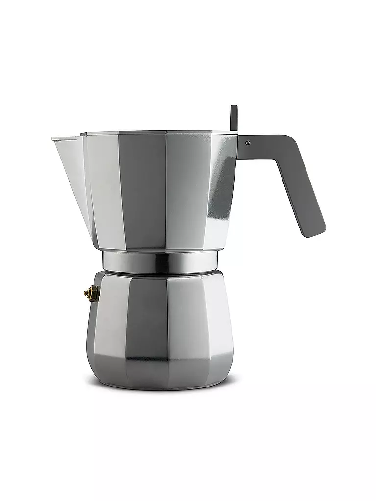 ALESSI | Moka per espresso (9 tazze) | Argento