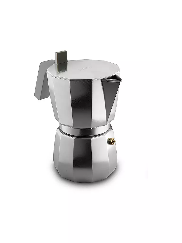ALESSI | Moka per espresso (9 tazze) | Argento