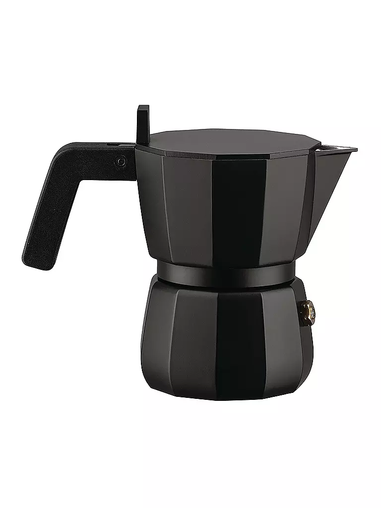 ALESSI | Moka per espresso 1 tazza nera | Nero