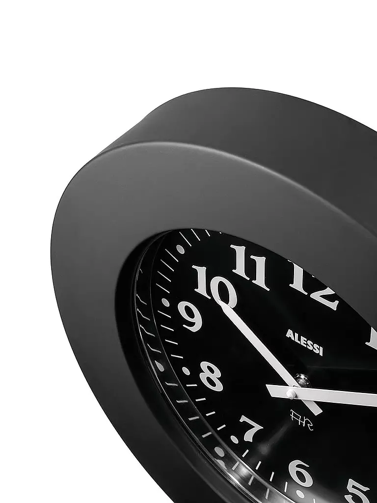 ALESSI | Orologio da parete MOMENTO 40cm Nero | 