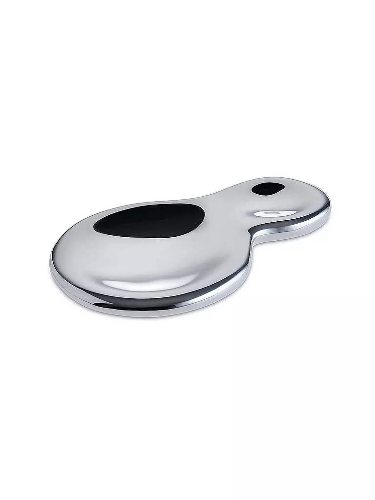 ALESSI | Porta cucchiaio T-1000 in acciaio inox | Argento