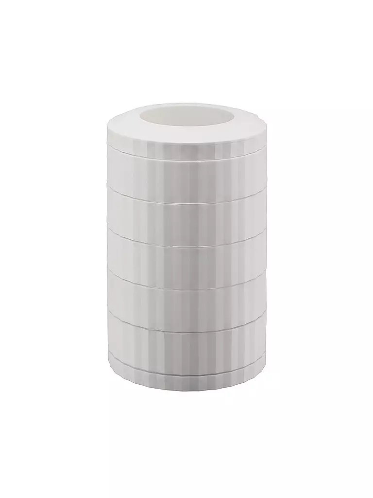 ALESSI | Portacapsule da caffè PLISSE Bianco | Bianco