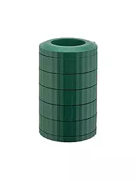 ALESSI | Portacapsule da caffè PLISSE Nero | Verde scuro