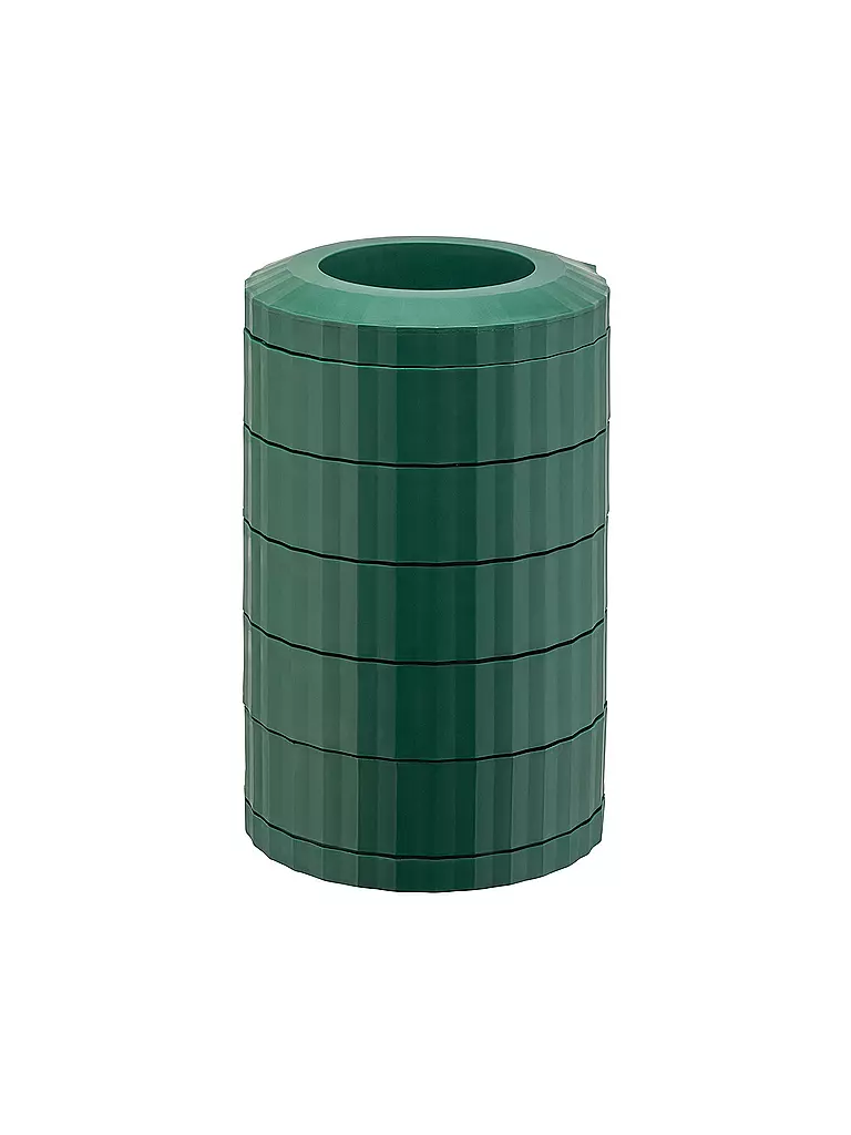 ALESSI | Portacapsule da caffè PLISSE Verde | Verde scuro