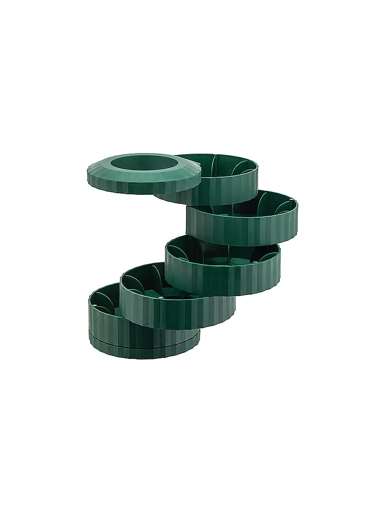 ALESSI | Portacapsule da caffè PLISSE Verde | 