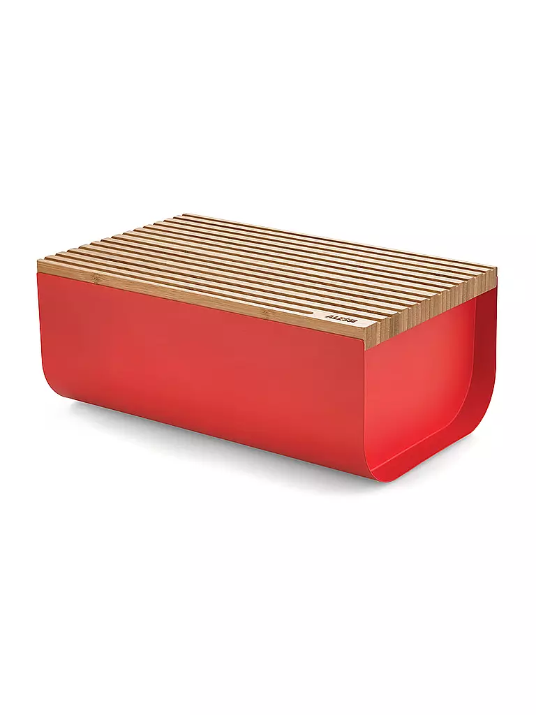 ALESSI | Portapane Mattina 34x21cm Rosso/Bambù | Rosso
