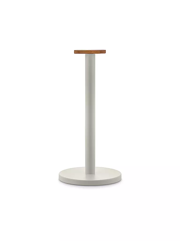 ALESSI | Portarotolo Mattina 33cm Grigio caldo/Bambù | Grigio chiaro