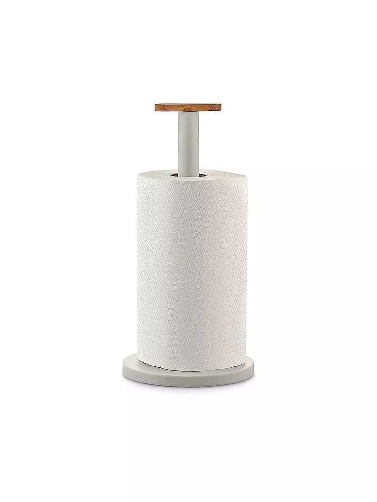 ALESSI | Portarotolo Mattina 33cm Grigio caldo/Bambù | 