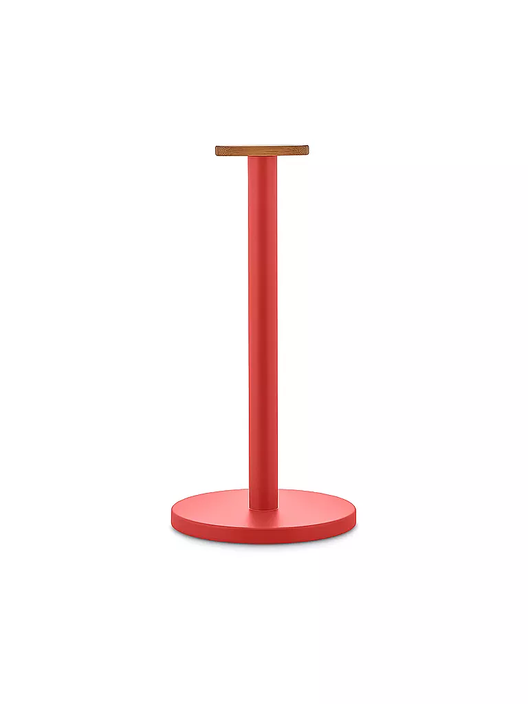 ALESSI | Portarotolo Mattina 33cm Rosso/Bambù | Rosso
