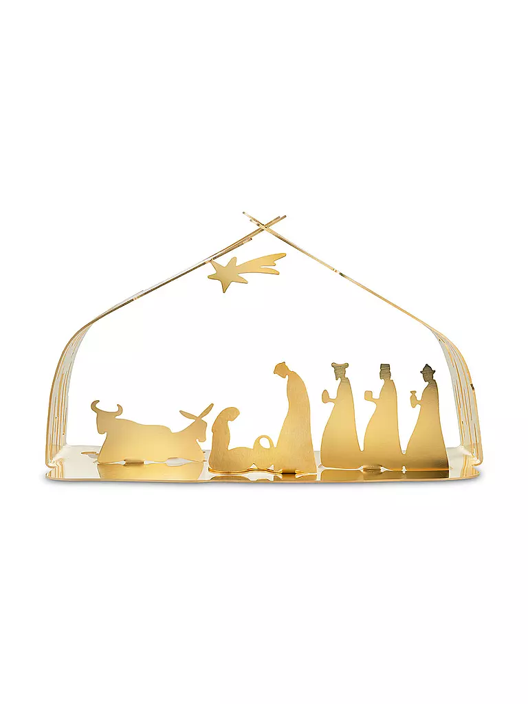 ALESSI | Presepe Bark 23 cm | Oro