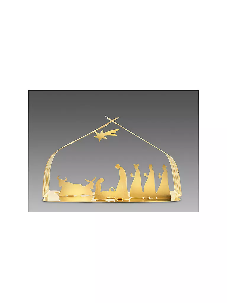 ALESSI | Presepe Bark 23 cm | Oro
