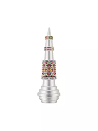 ALESSI | Puntale per albero di Natale VERTICO 24,3 cm Argento/Dec. | Argento