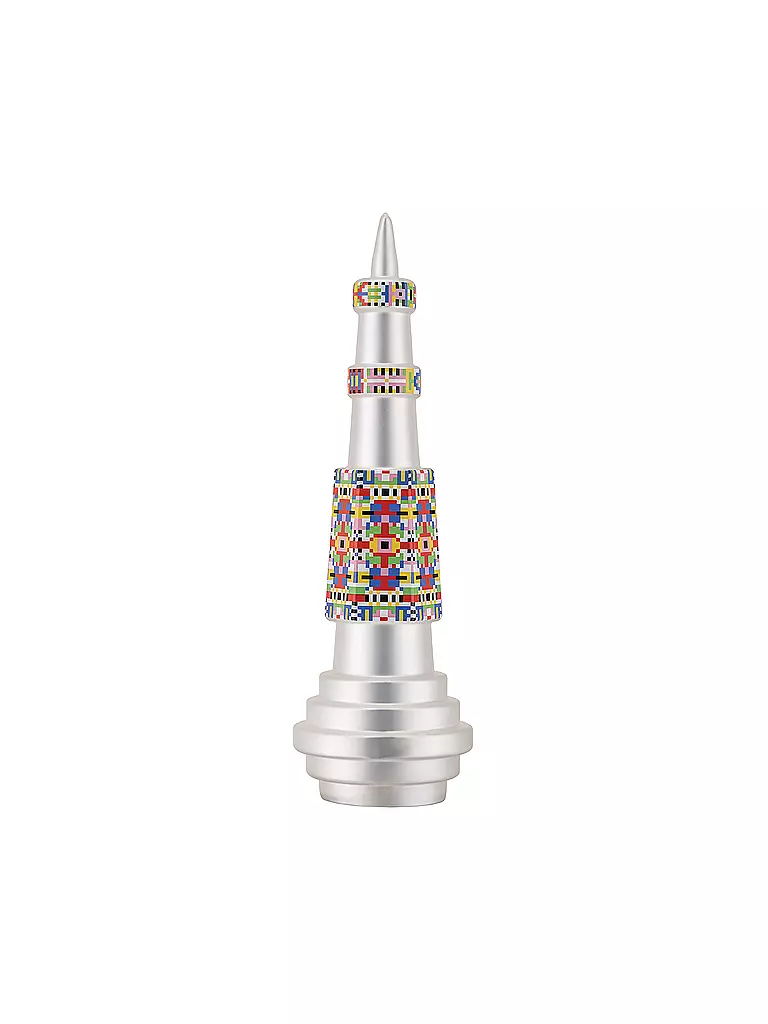 ALESSI | Puntale per albero di Natale VERTICO 24,3 cm Argento/Dec. | Argento