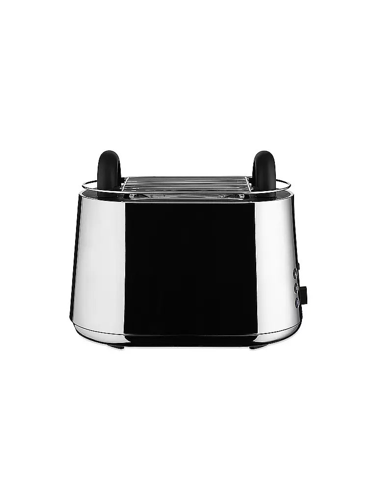 ALESSI | Scaldavivande per panini TORU 28x15cm acciaio inox 18/10 | Argento