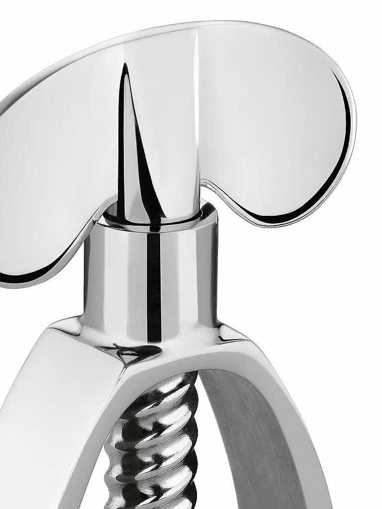 ALESSI | Schiaccianoci Farfalla 11cm Acciaio Inox / Bianco |