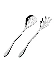 ALESSI | Set di posate da insalata Mediterraneo in acciaio inox | Argento
