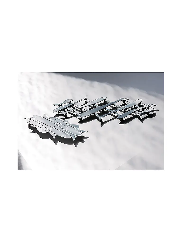 ALESSI | Sottopentola estensibile Perscher Max 51cm acciaio inox | Argento