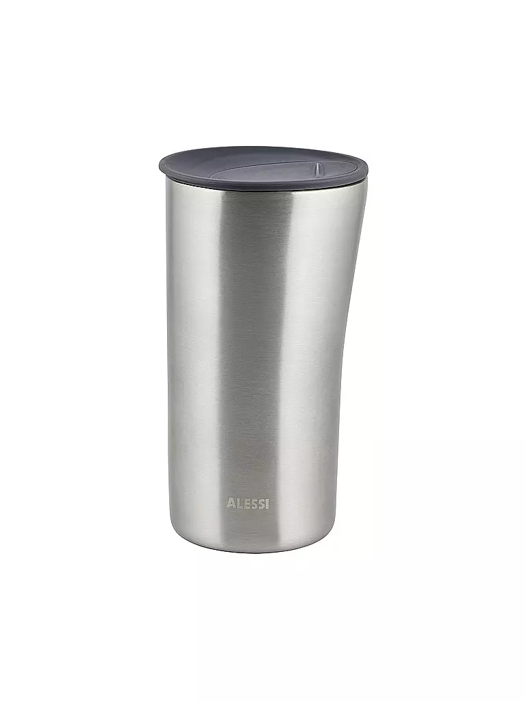 ALESSI | Tazza termica - Thermos BURI in acciaio inox | Argento