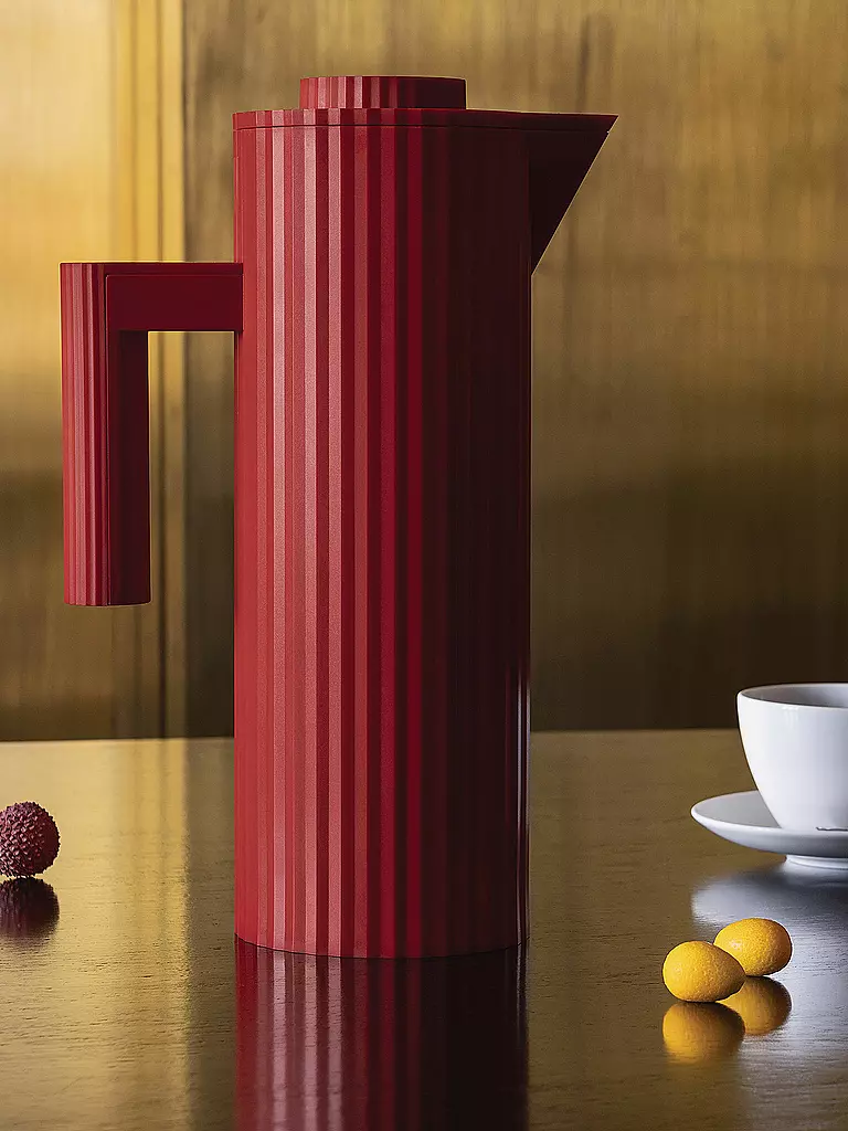 ALESSI | Thermos - Caraffa termica Plissé 1 l Rosso | Rosso