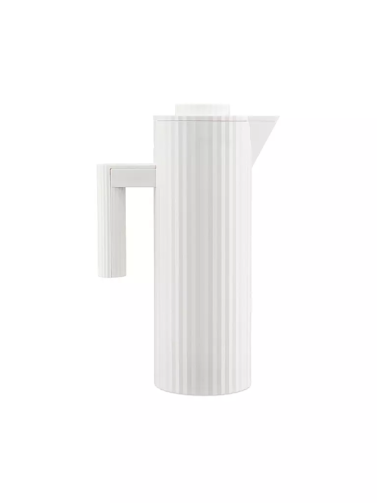 ALESSI | Thermoskanne - Isolierkanne Plisse 1 l Weiss | Bianco