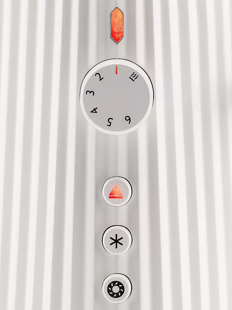 ALESSI | Tostapane Plissé Bianco MDL08/W | 