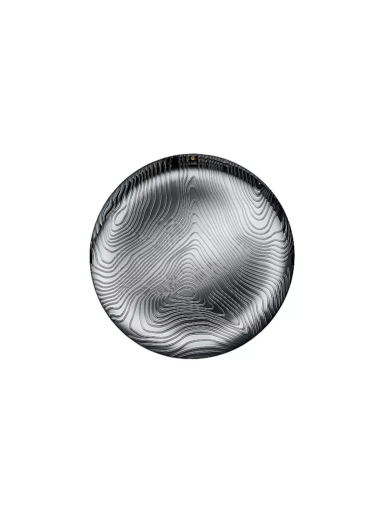 ALESSI | Vassoio Veneer 42cm Acciaio Inox | Argento