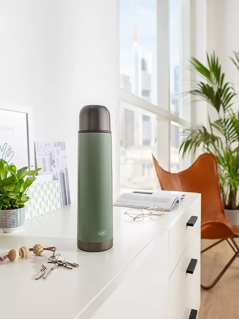 ALFI | Borraccia termica - Thermos 0,75l ISOTHERM ECO Pastel Forest | Menta