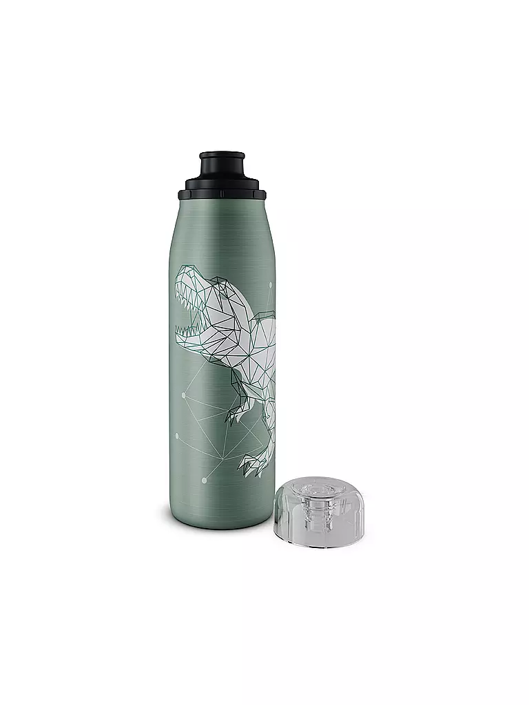ALFI | Borraccia termica - Thermos Kids 0,5l Dinosauri | Verde chiaro
