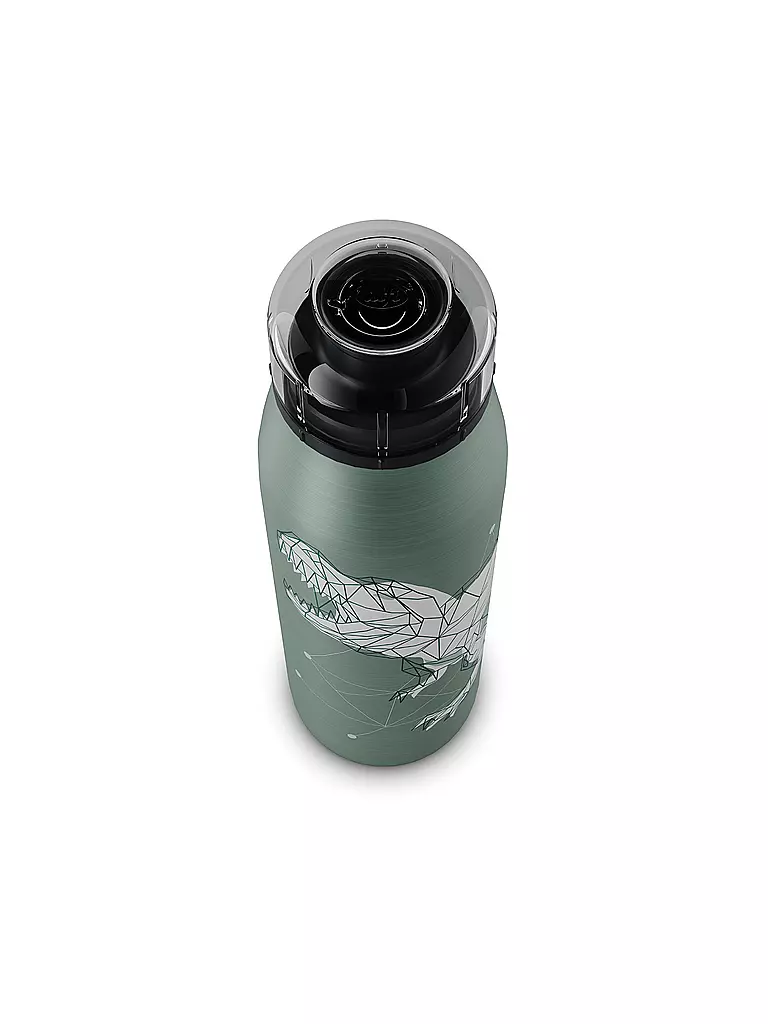 ALFI | Borraccia termica - Thermos Kids 0,5l Dinosauri | Verde chiaro
