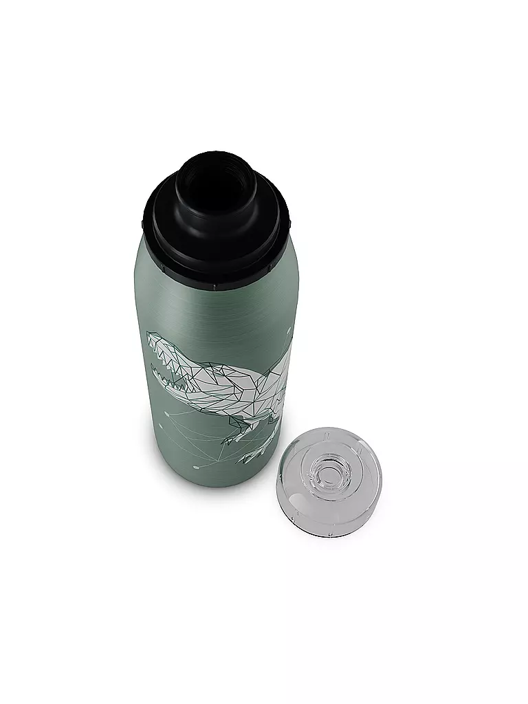 ALFI | Borraccia termica - Thermos Kids 0,5l Dinosauri | Verde chiaro