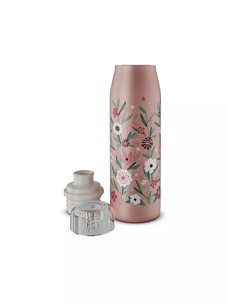 ALFI | Borraccia termica - Thermos Kids 0,5l Flowers | Rosa