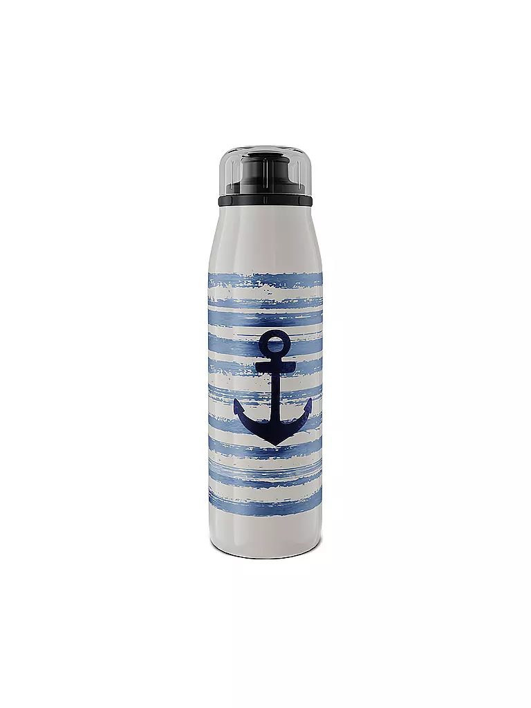 ALFI | Borraccia termica - Thermos Kids 0,5l Navy | Bianco