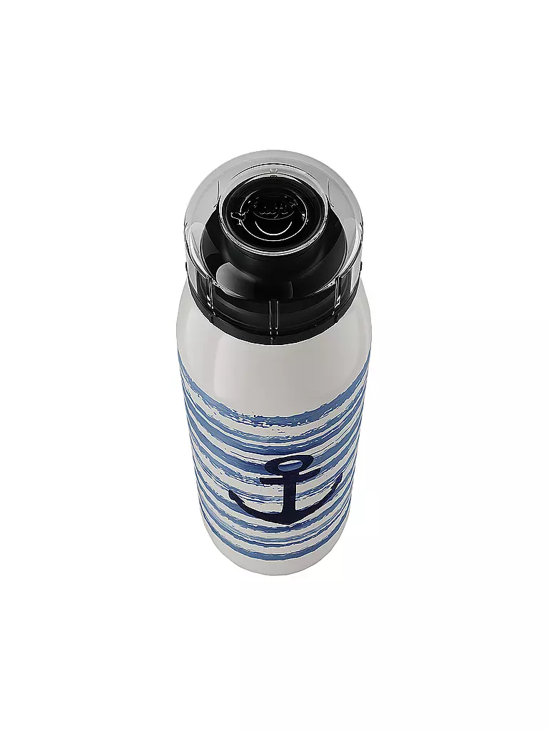 ALFI | Borraccia termica - Thermos Kids 0,5l Navy | Bianco