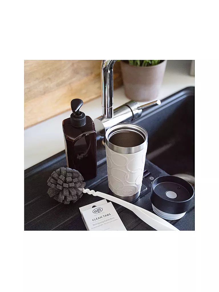 ALFI | Spazzola per la pulizia Cocon White | Bianco