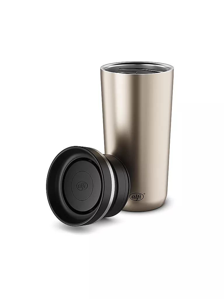 ALFI | Tazza termica da viaggio 0,38 l MUG PRO Champagne | Beige