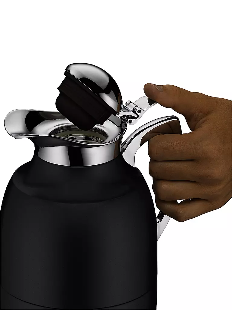 ALFI | Thermos - Caraffa termica 1l JUWEL Nero opaco |