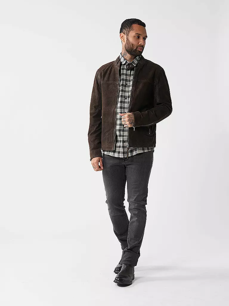 ALLSAINTS | Giacca in pelle CORA | Marrone