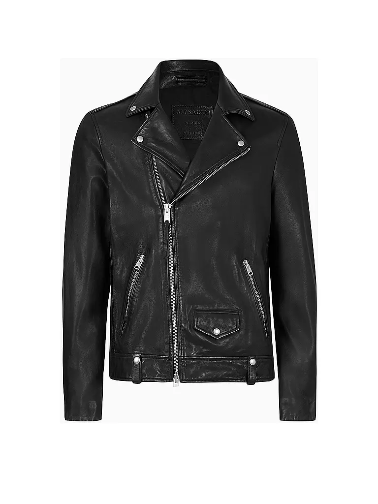 ALLSAINTS | Giacca in pelle Milo | Nero
