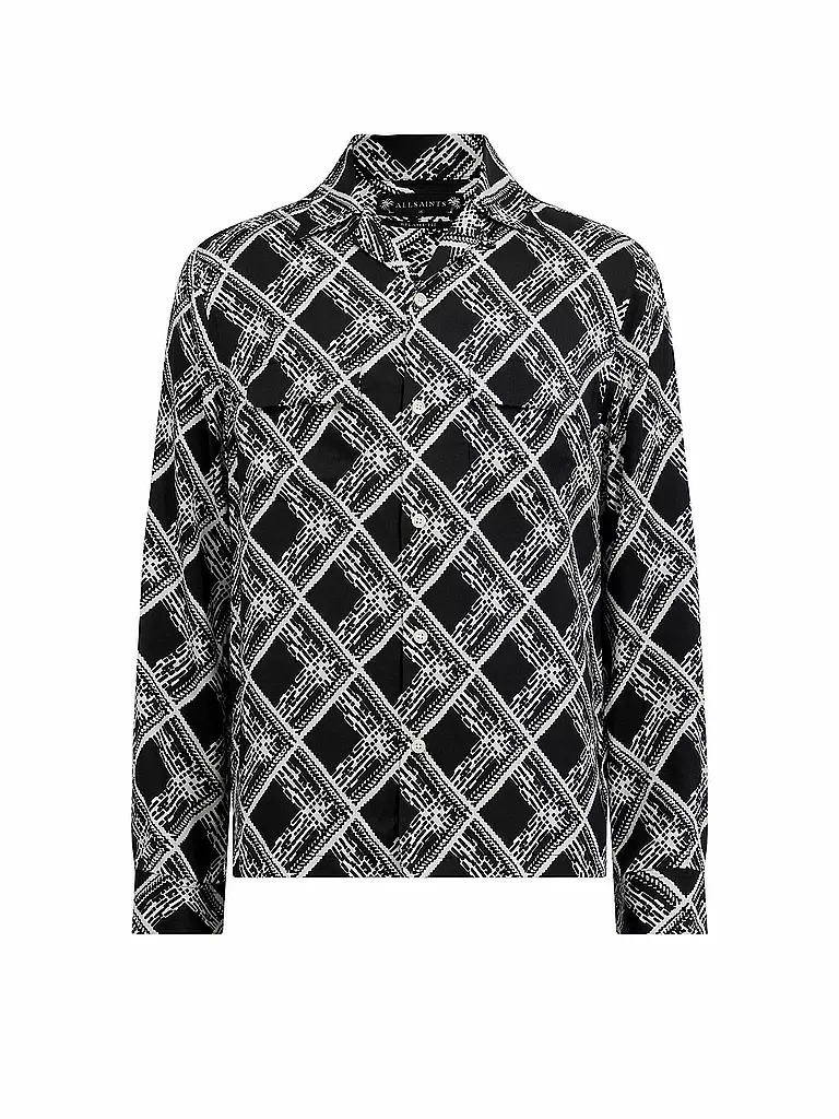 ALLSAINTS | Hemd GRID | Nero