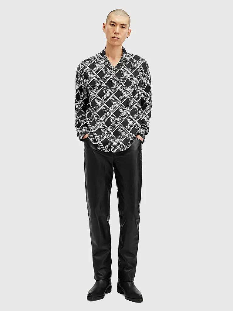 ALLSAINTS | Hemd GRID | Nero