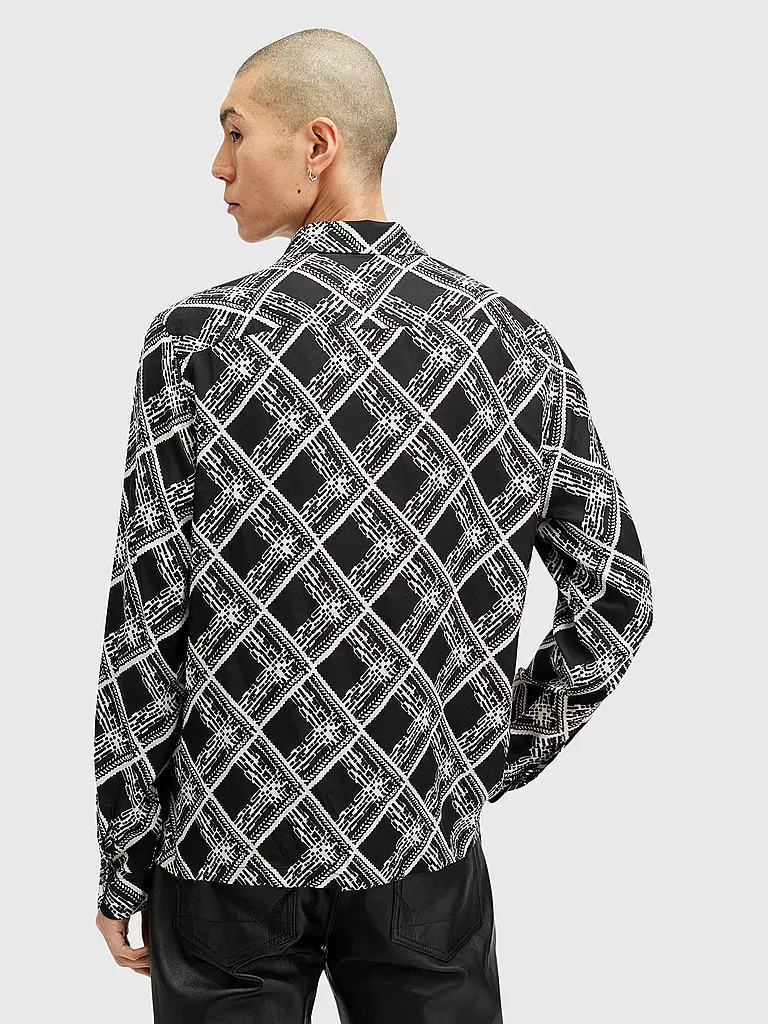 ALLSAINTS | Hemd GRID | Nero